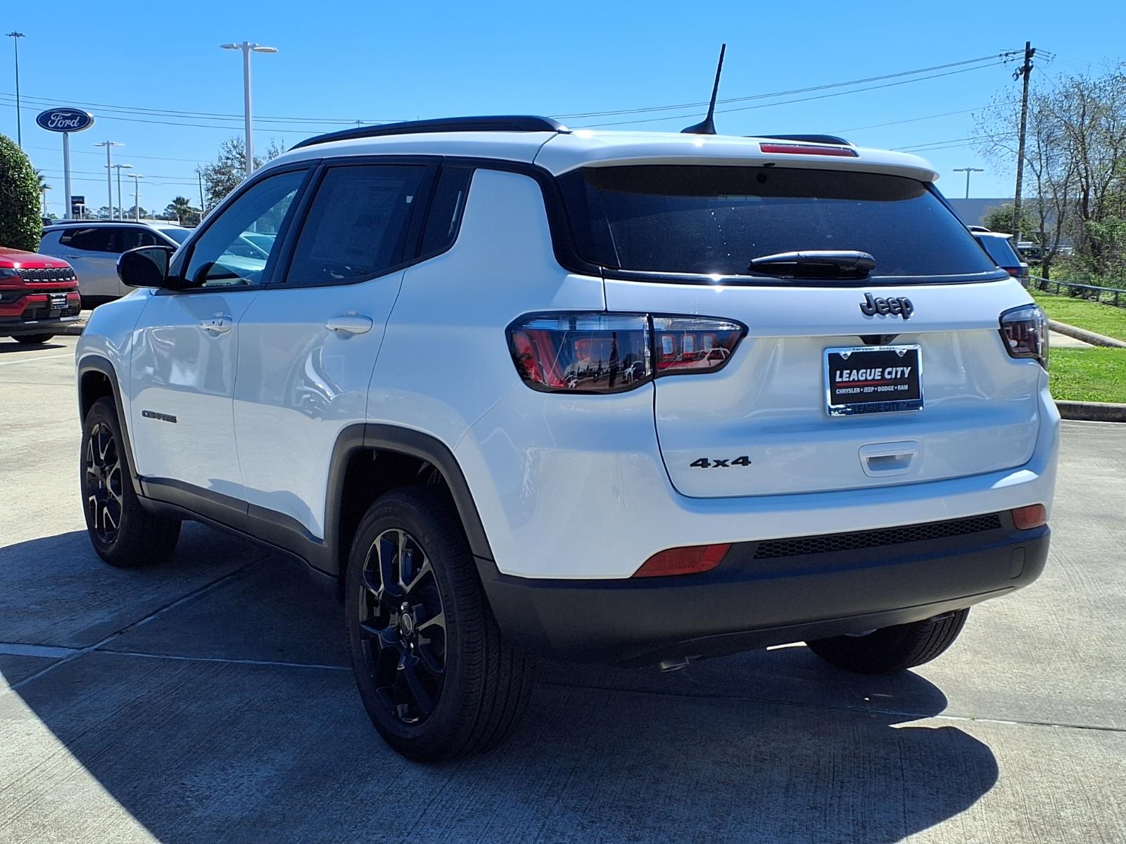 2026 Jeep Compass Latitude Bright White Clearcoat at League City CDJR