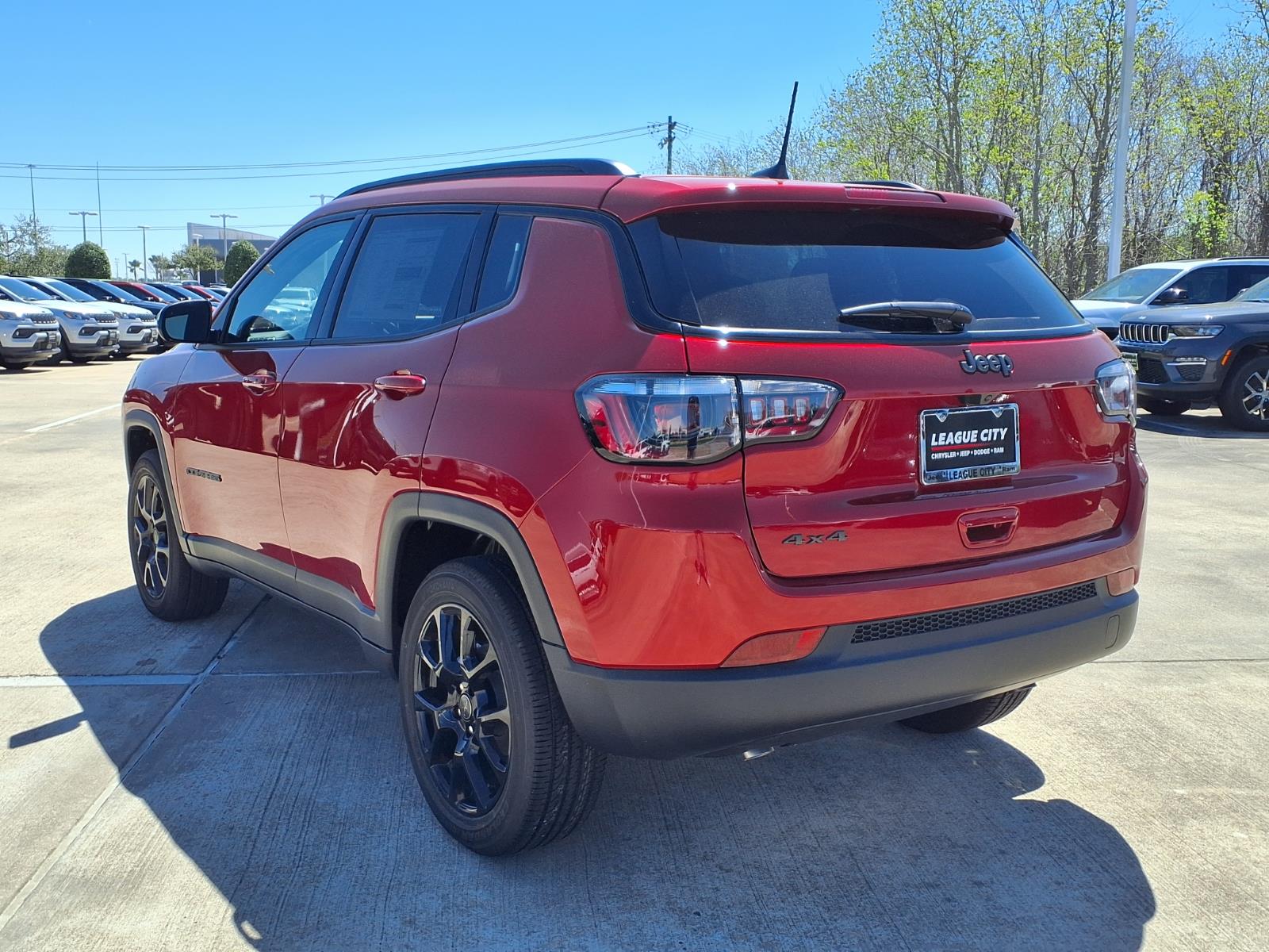 2026 Jeep Compass Latitude Red at League City CDJR