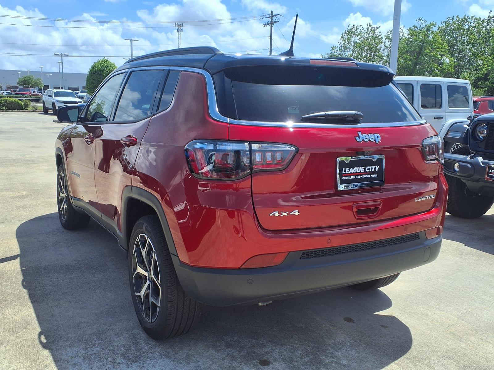 2026 Jeep Compass Limited Red at League City CDJR