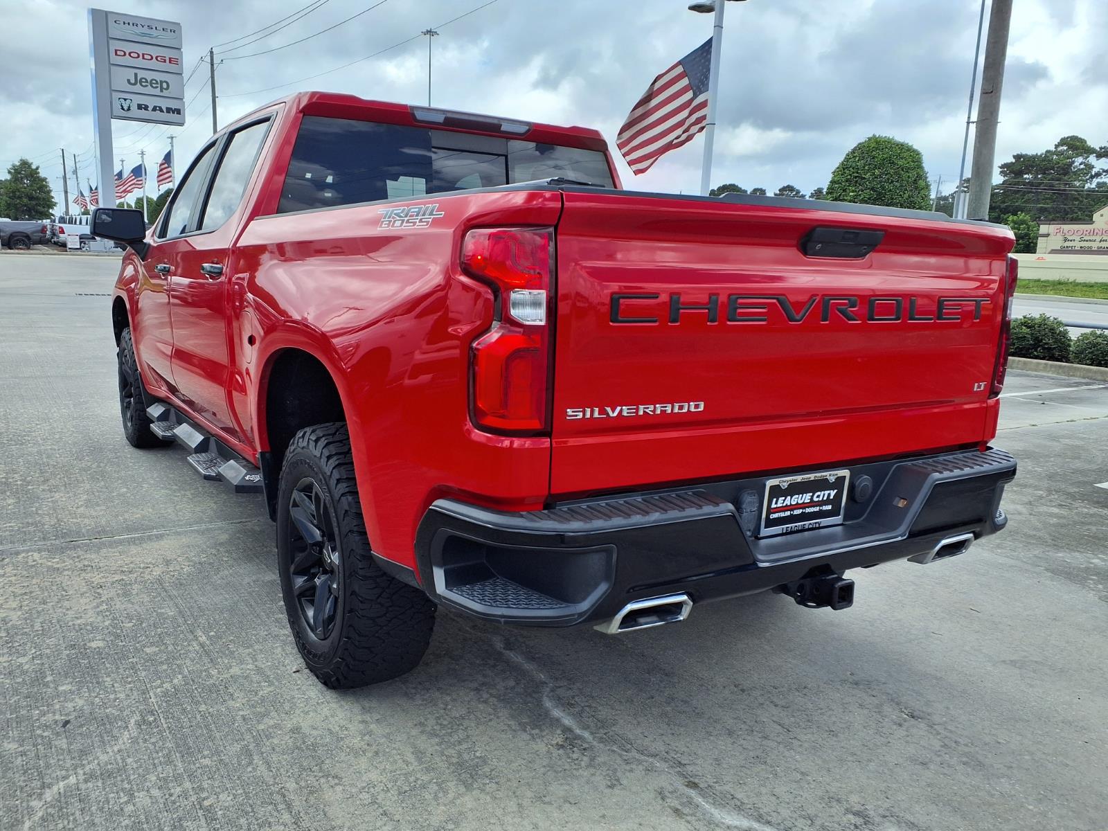 2020 Chevrolet Silverado 1500 LT Trail Boss Red Hot at League City CDJR