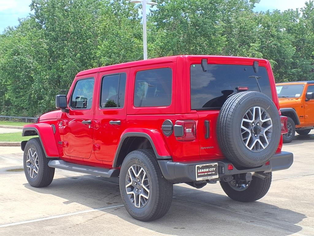 2025 Jeep Wrangler Sahara Firecracker Red at League City CDJR