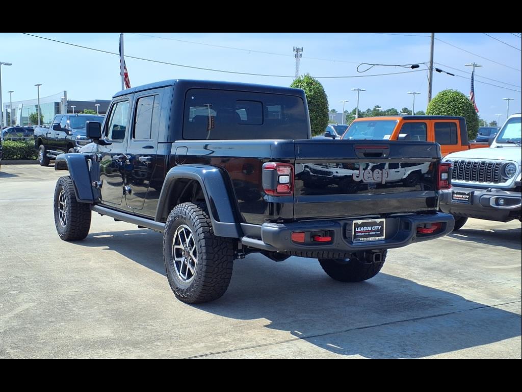 2025 Jeep Gladiator Rubicon Black Clearcoat at League City CDJR