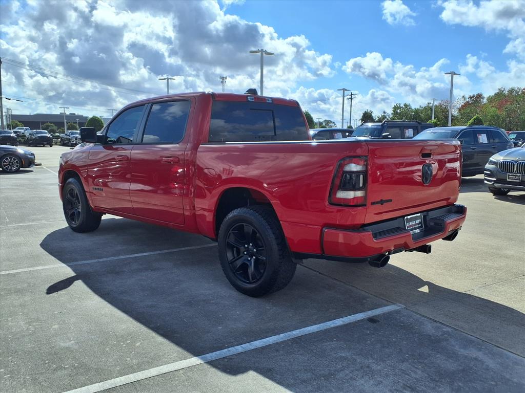 2021 RAM 1500 Big Horn/Lone Star Flame Red Clearcoat at League City CDJR