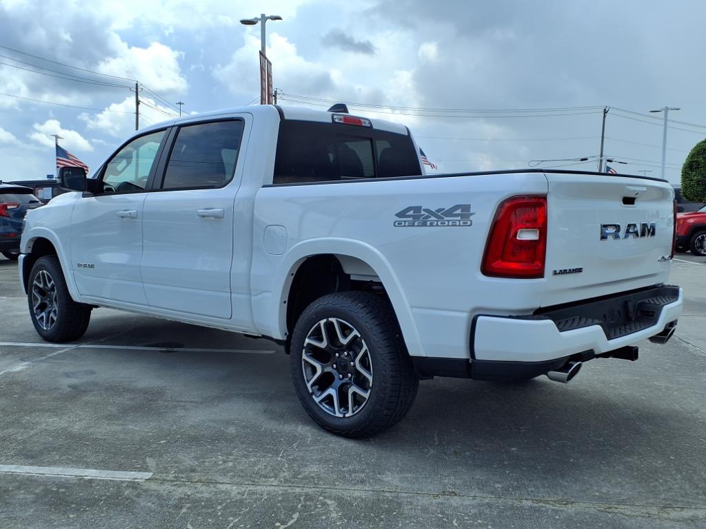 2026 RAM 1500 Laramie Bright White Clearcoat at League City CDJR