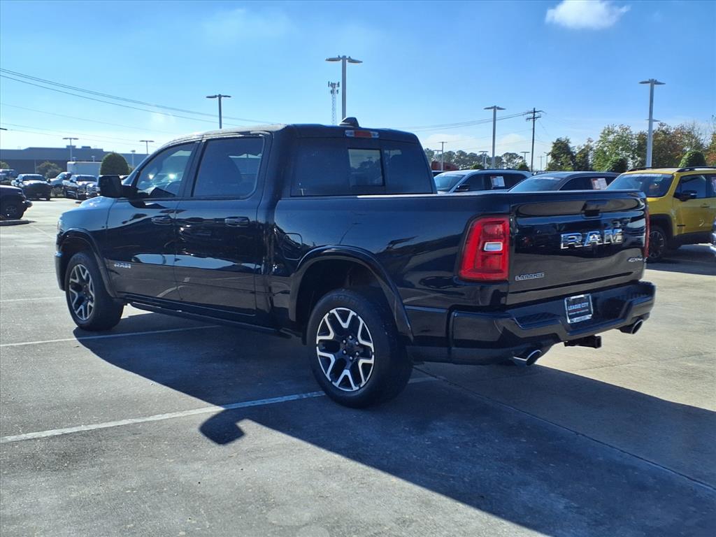 2025 RAM 1500 Laramie Diamond Black Crystal Pearlcoat at League City CDJR