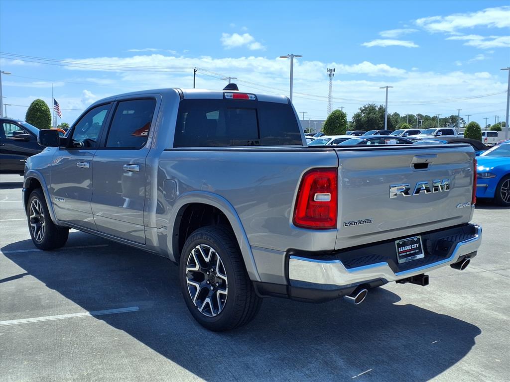 2026 RAM 1500 Laramie Billet Silver Metallic Clearcoat at League City CDJR