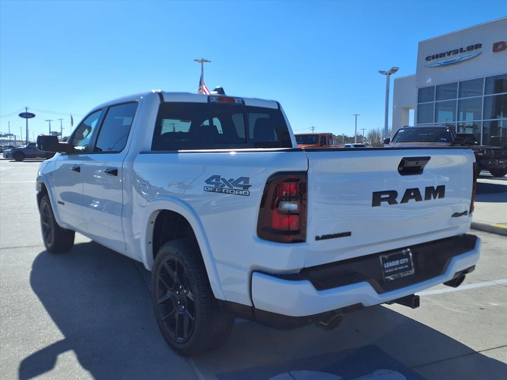 2026 RAM 1500 Laramie Bright White Clearcoat at League City CDJR