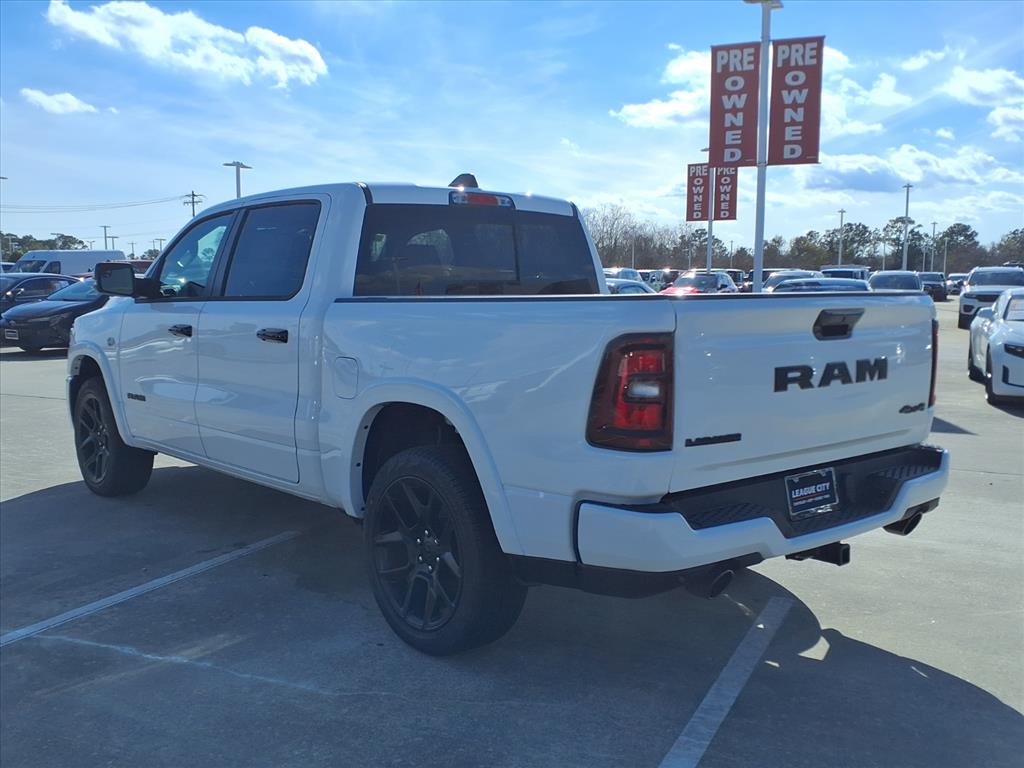 2026 RAM 1500 Laramie Bright White Clearcoat at League City CDJR