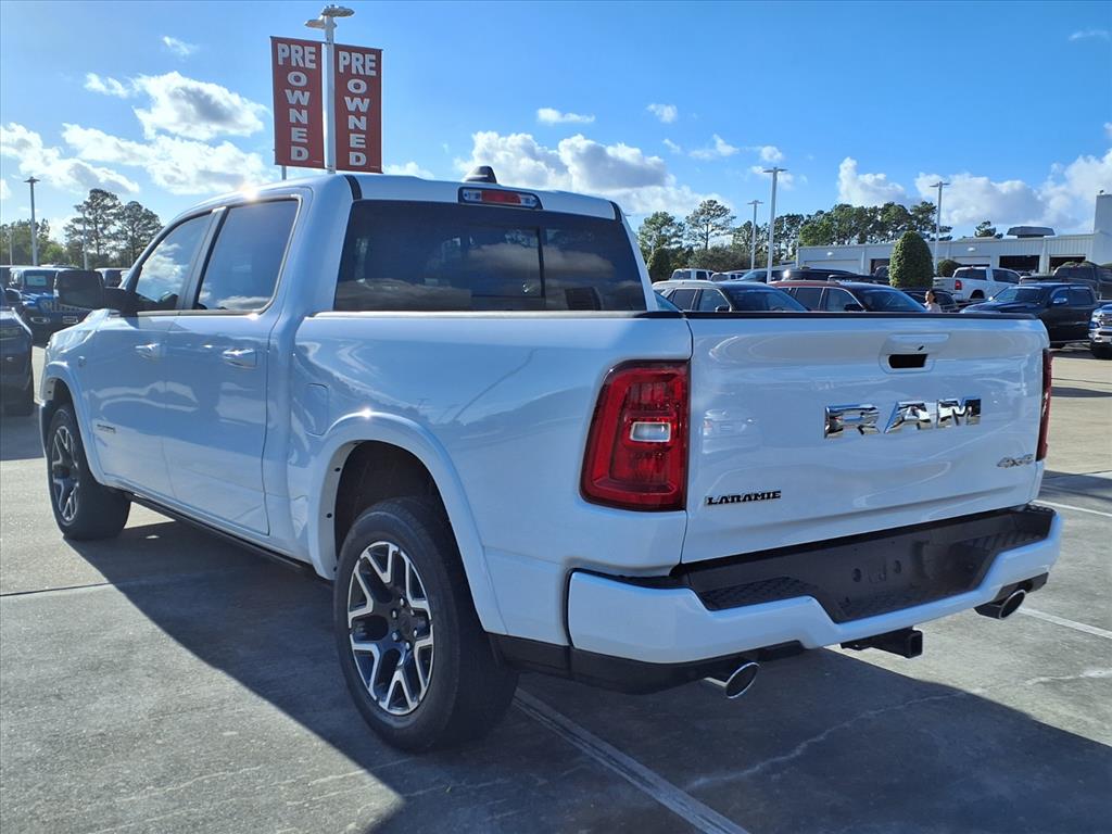 2026 RAM 1500 Laramie Bright White Clearcoat at League City CDJR