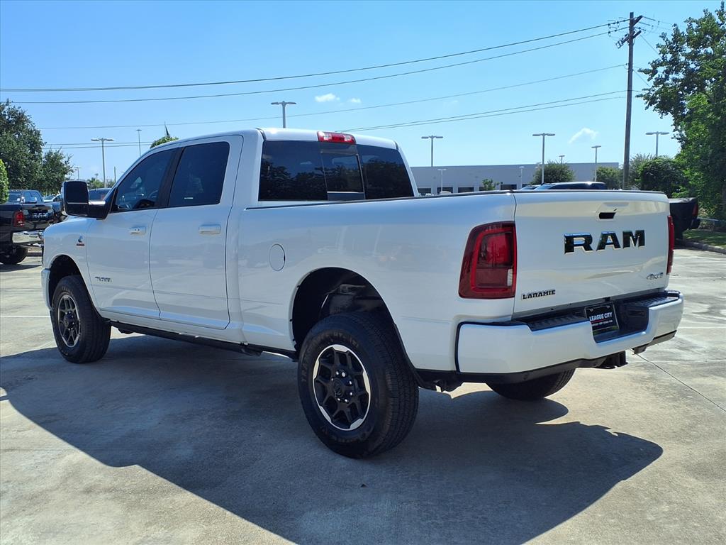 2025 RAM 2500 Laramie Bright White Clearcoat at League City CDJR