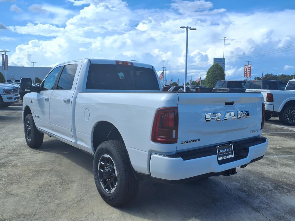 2025 RAM 2500 Laramie Bright White Clearcoat at League City CDJR