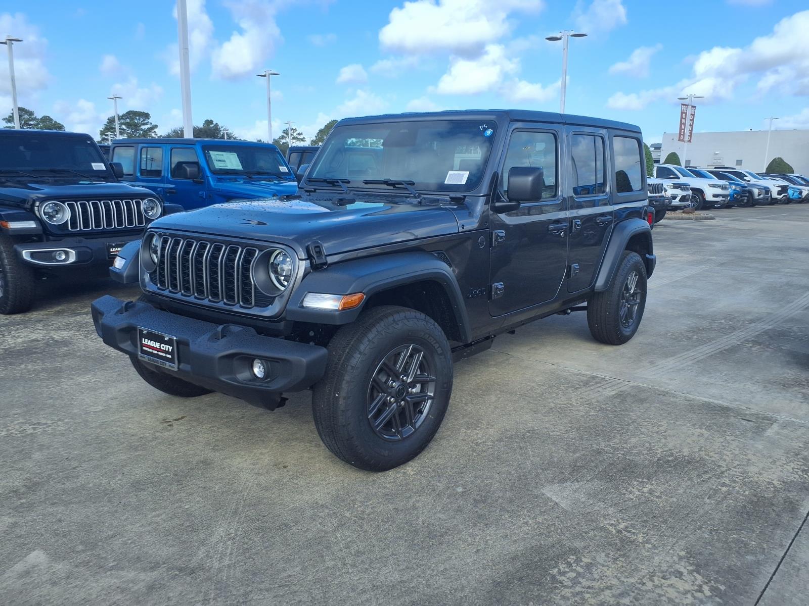 2027 Jeep Wrangler Sport S Gray at League City CDJR