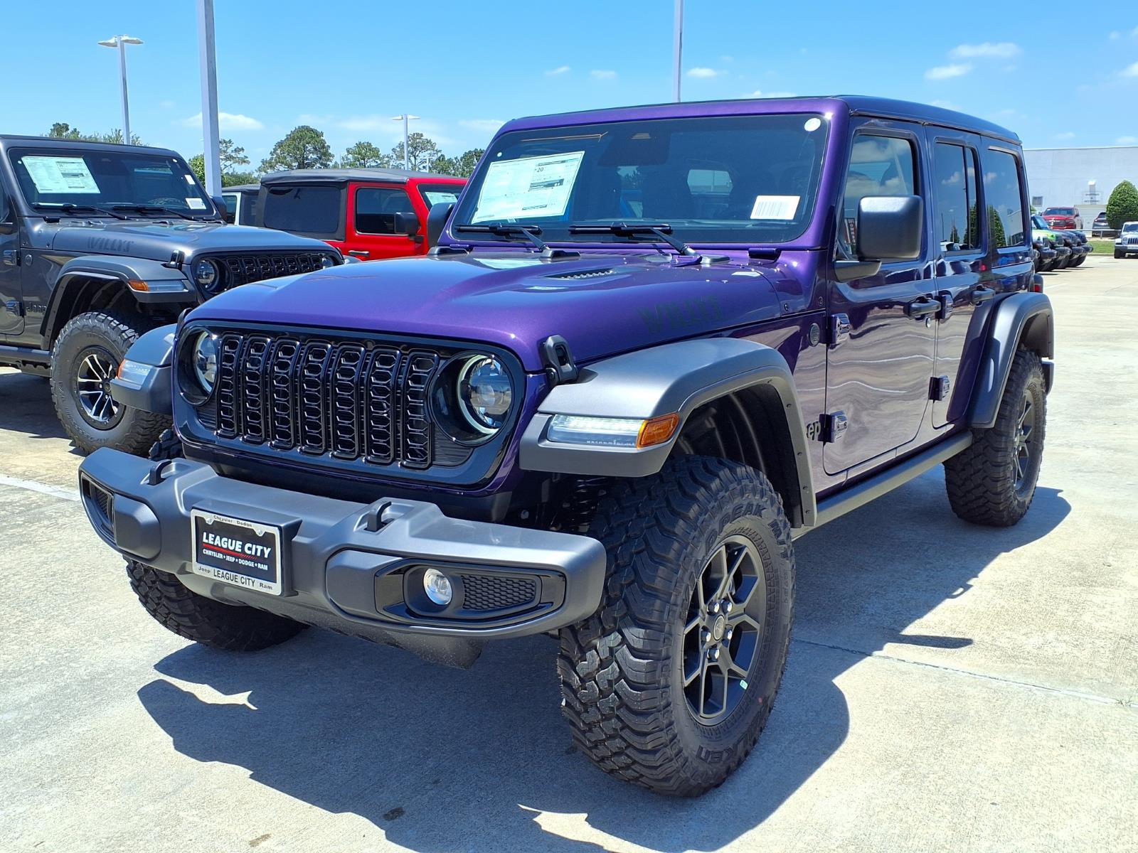 2026 Jeep Wrangler Sport Purple at League City CDJR