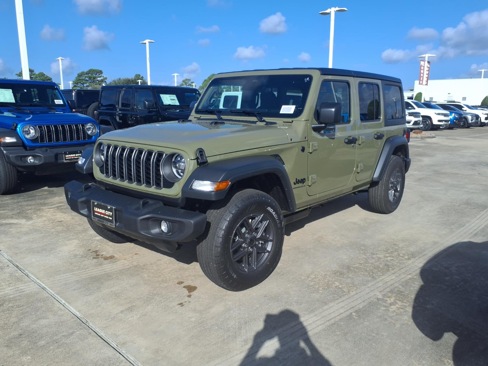 2027 Jeep Wrangler Sport S Green at League City CDJR