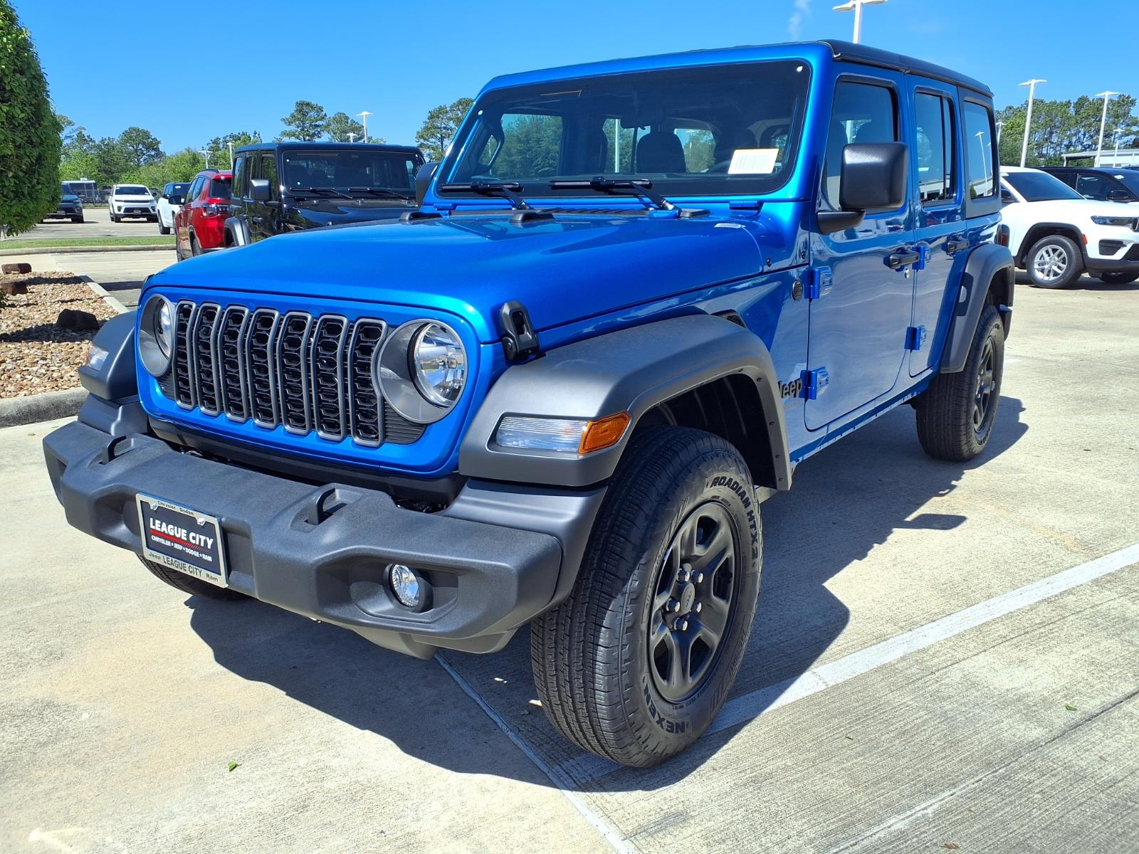 2026 Jeep Wrangler Sport Blue at League City CDJR