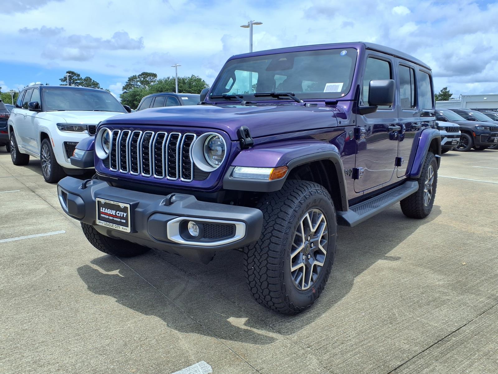 2026 Jeep Wrangler Sahara Purple at League City CDJR