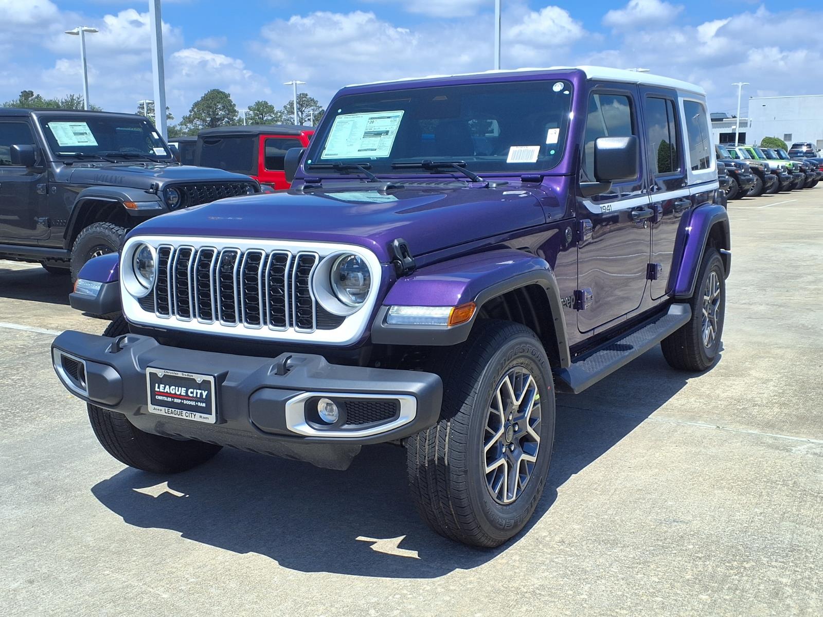 2026 Jeep Wrangler Sahara Purple at League City CDJR