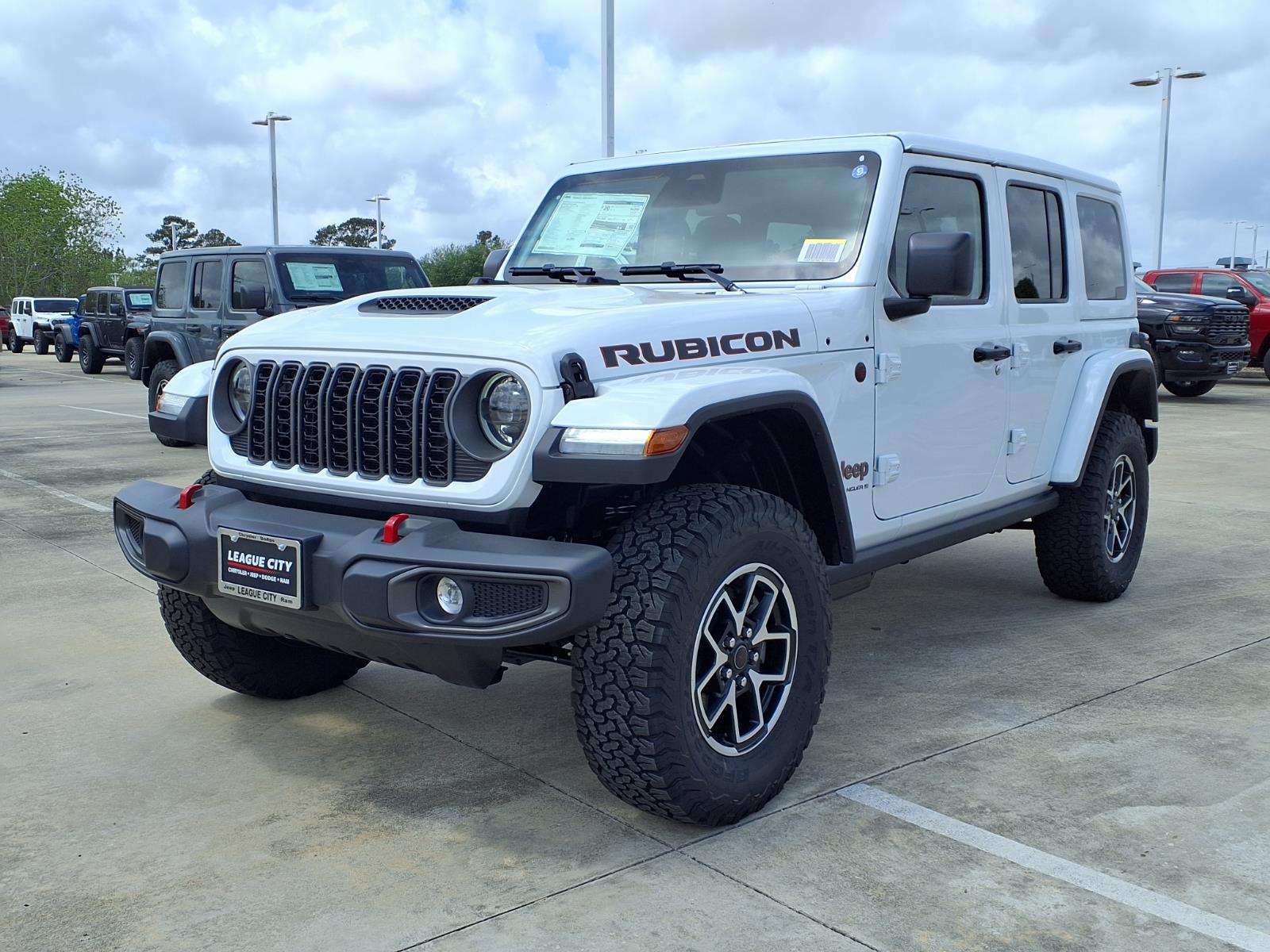 2026 Jeep Wrangler Rubicon White at League City CDJR
