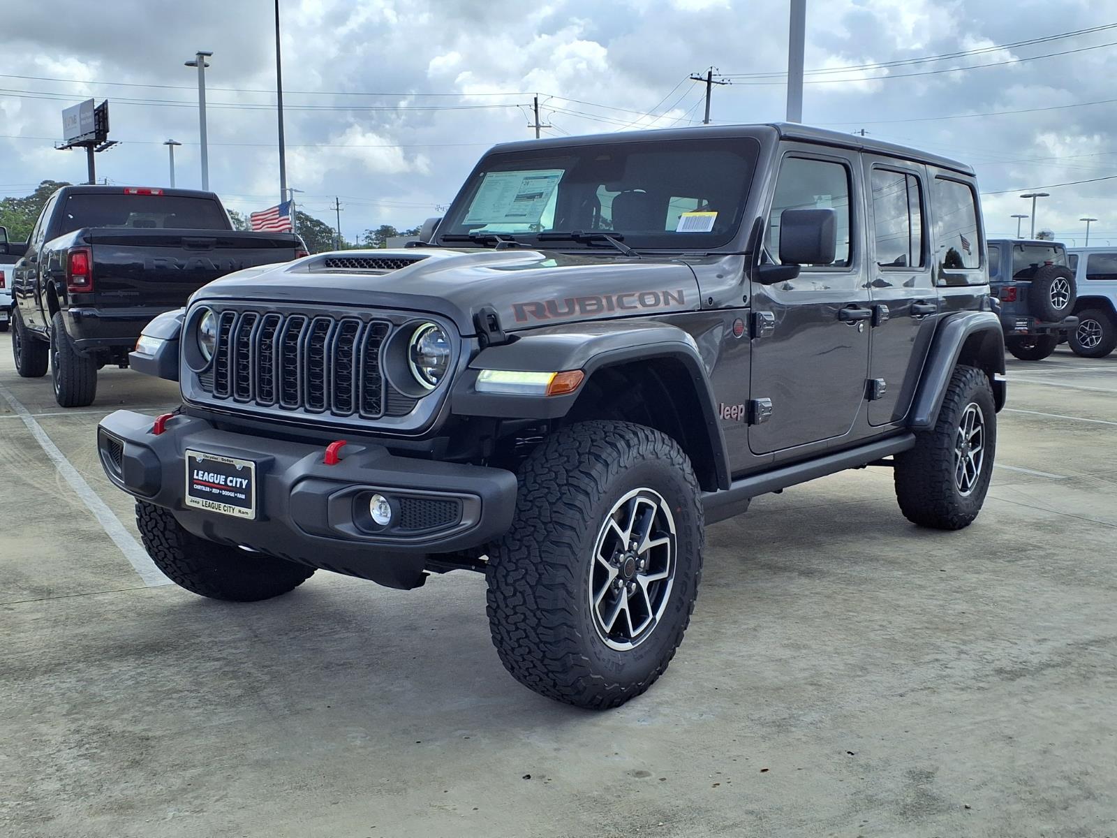 2026 Jeep Wrangler Rubicon Gray at League City CDJR