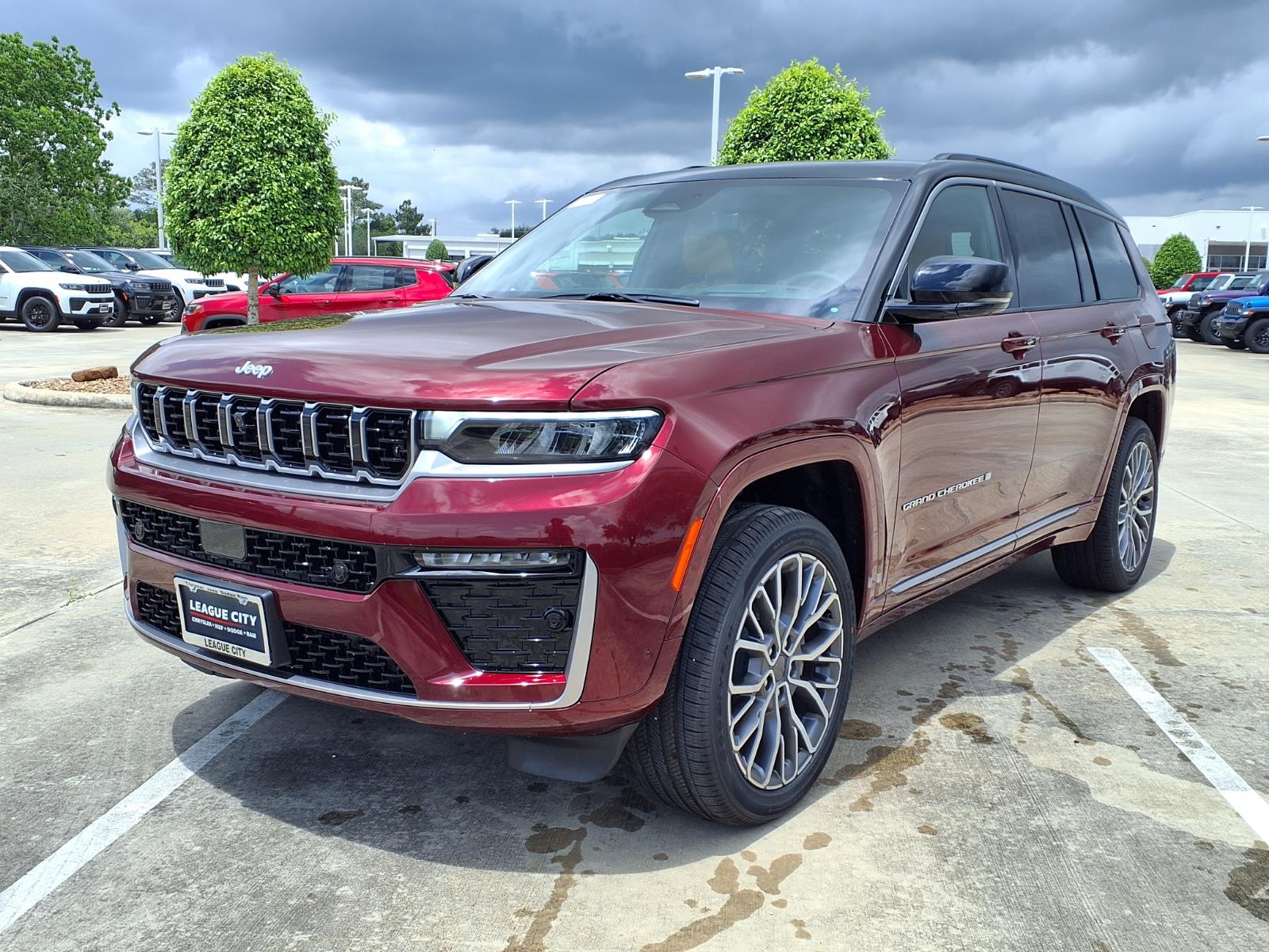 2026 Jeep Grand Cherokee L Summit Red at League City CDJR