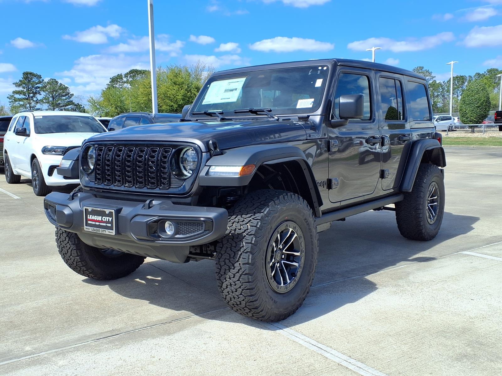2026 Jeep Wrangler Sport Gray at League City CDJR