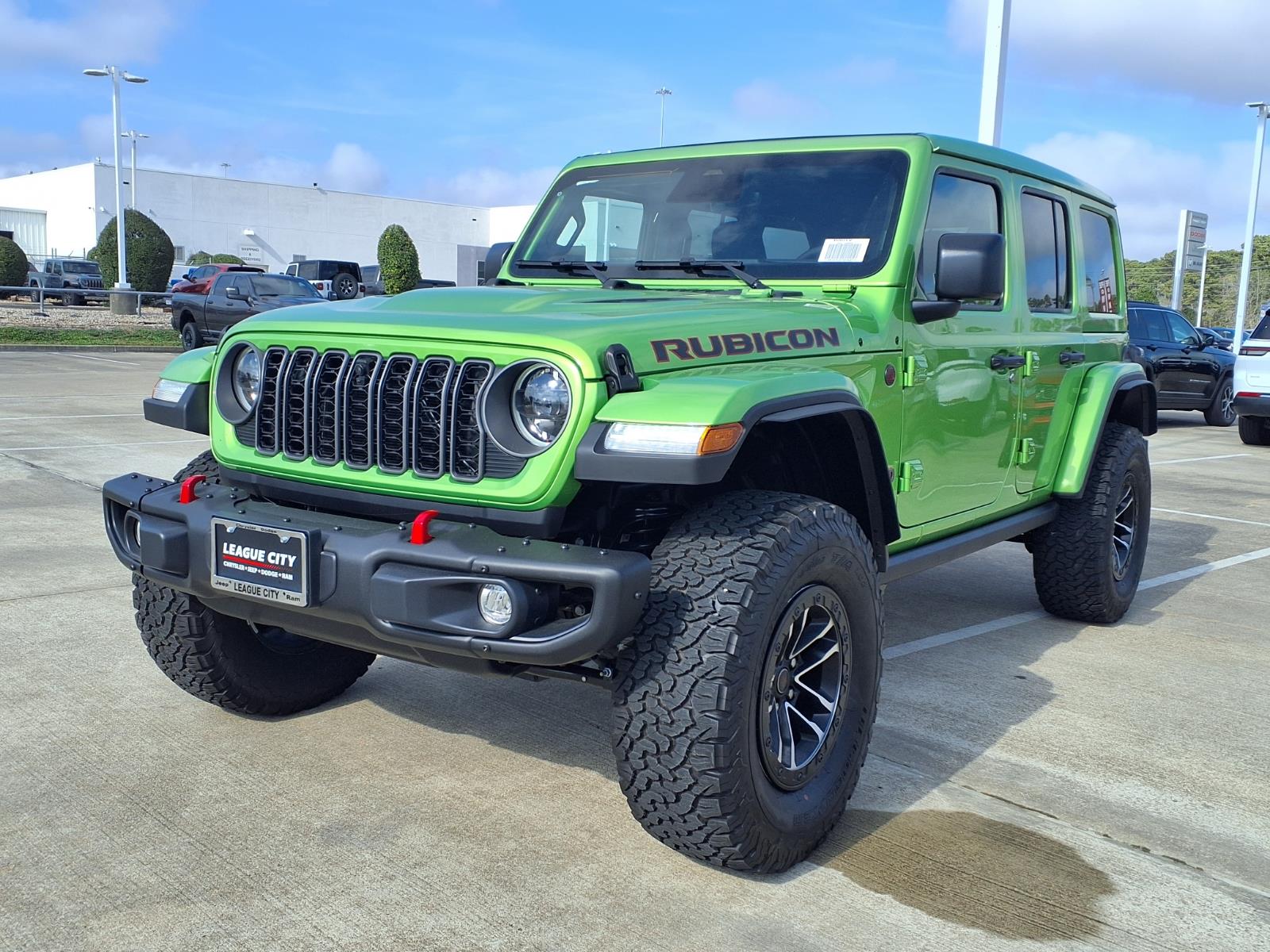 2026 Jeep Wrangler Rubicon Green at League City CDJR