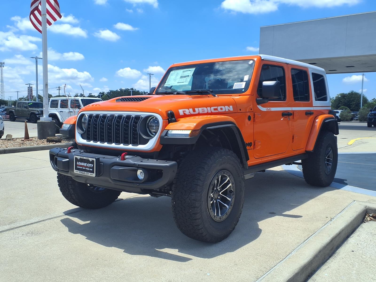 2026 Jeep Wrangler Rubicon Orange at League City CDJR