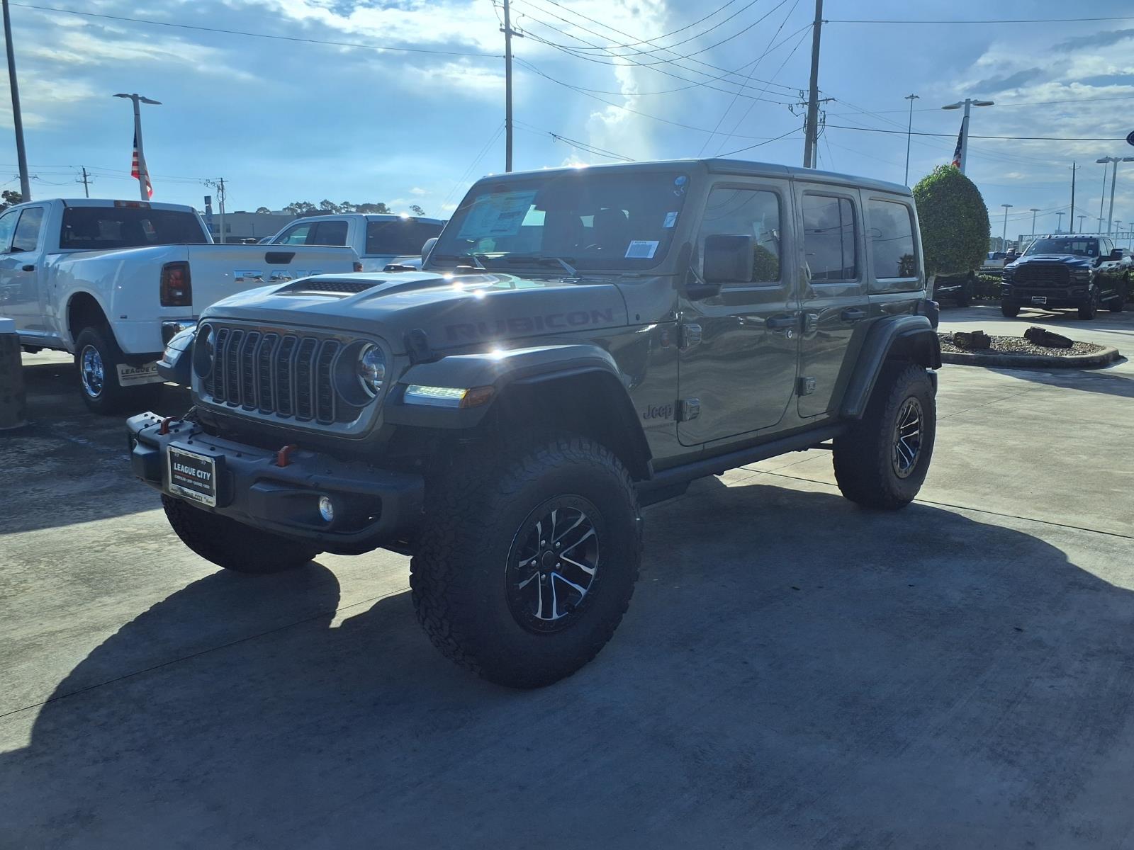 2026 Jeep Wrangler Rubicon Green at League City CDJR