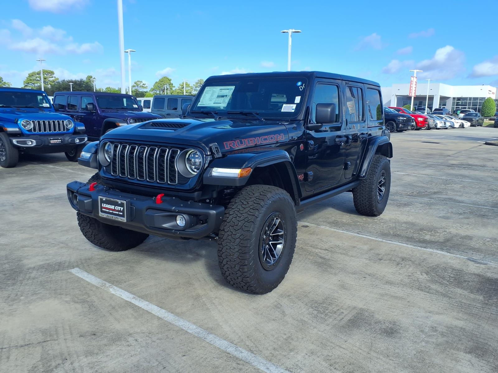 2026 Jeep Wrangler Rubicon Black at League City CDJR