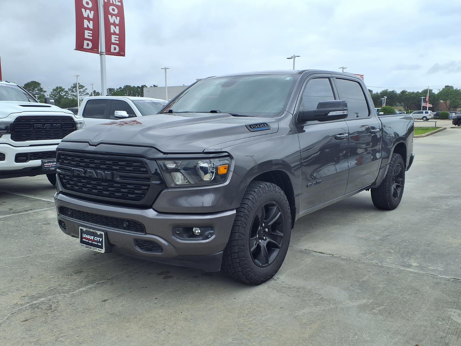 2022 RAM 1500 Big Horn/Lone Star Granite Crystal Metallic Clearcoat at League City CDJR