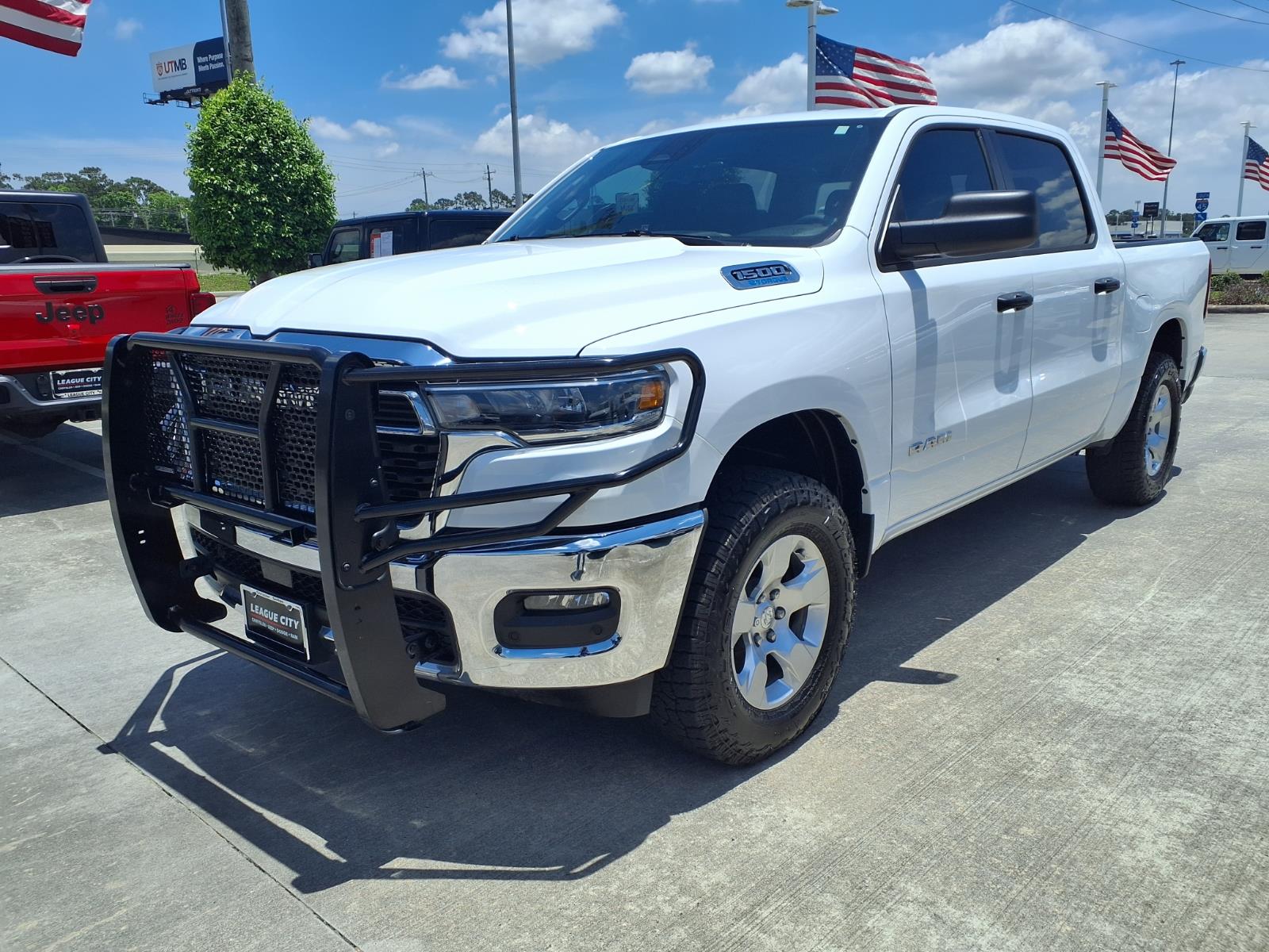 2025 RAM 1500 Tradesman Bright White Clearcoat at League City CDJR