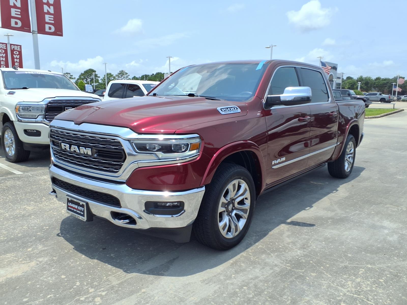 2023 RAM 1500 Limited Delmonico Red Pearlcoat at League City CDJR