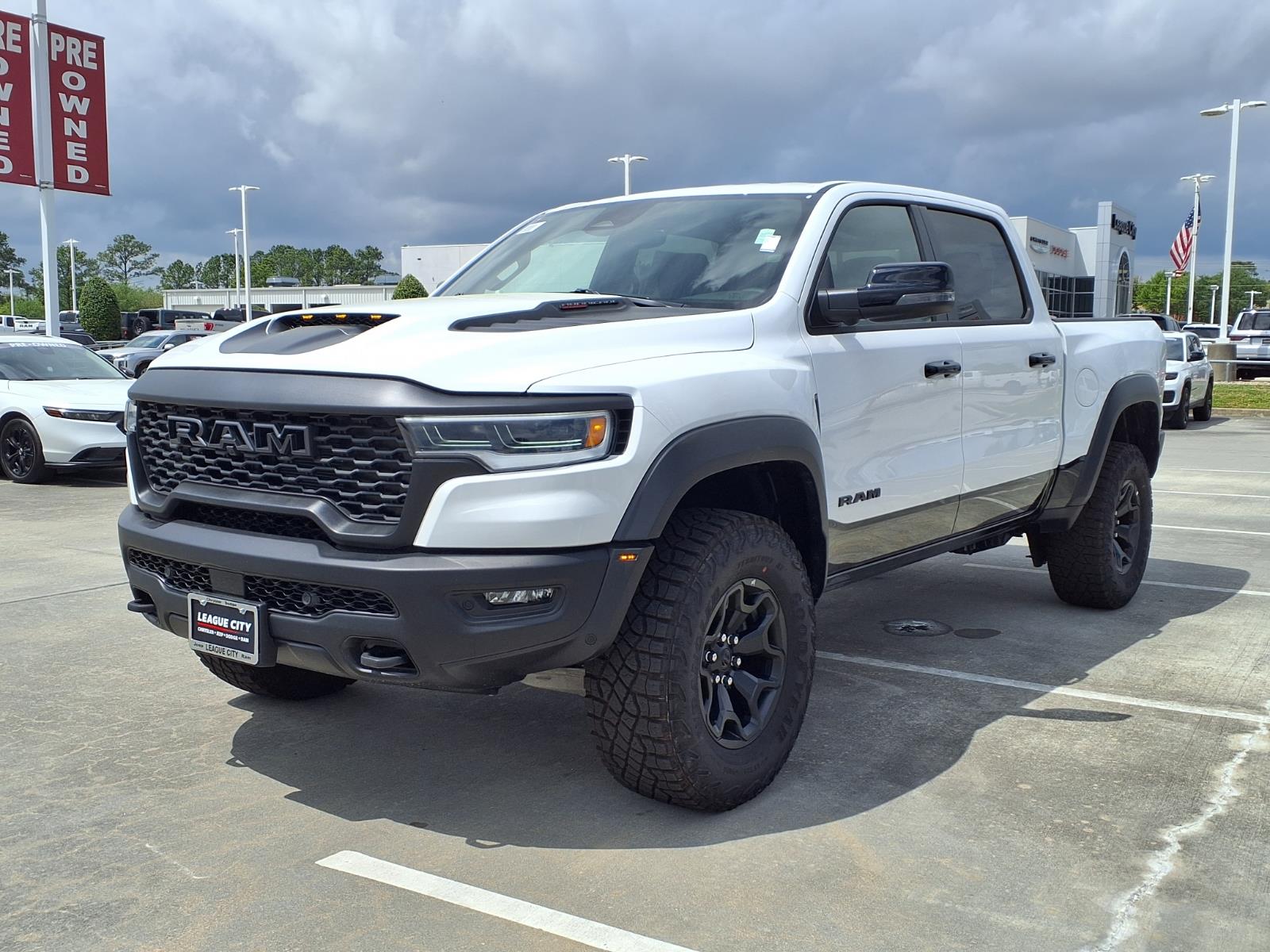 2026 RAM 1500 RHO Bright White Clearcoat at League City CDJR