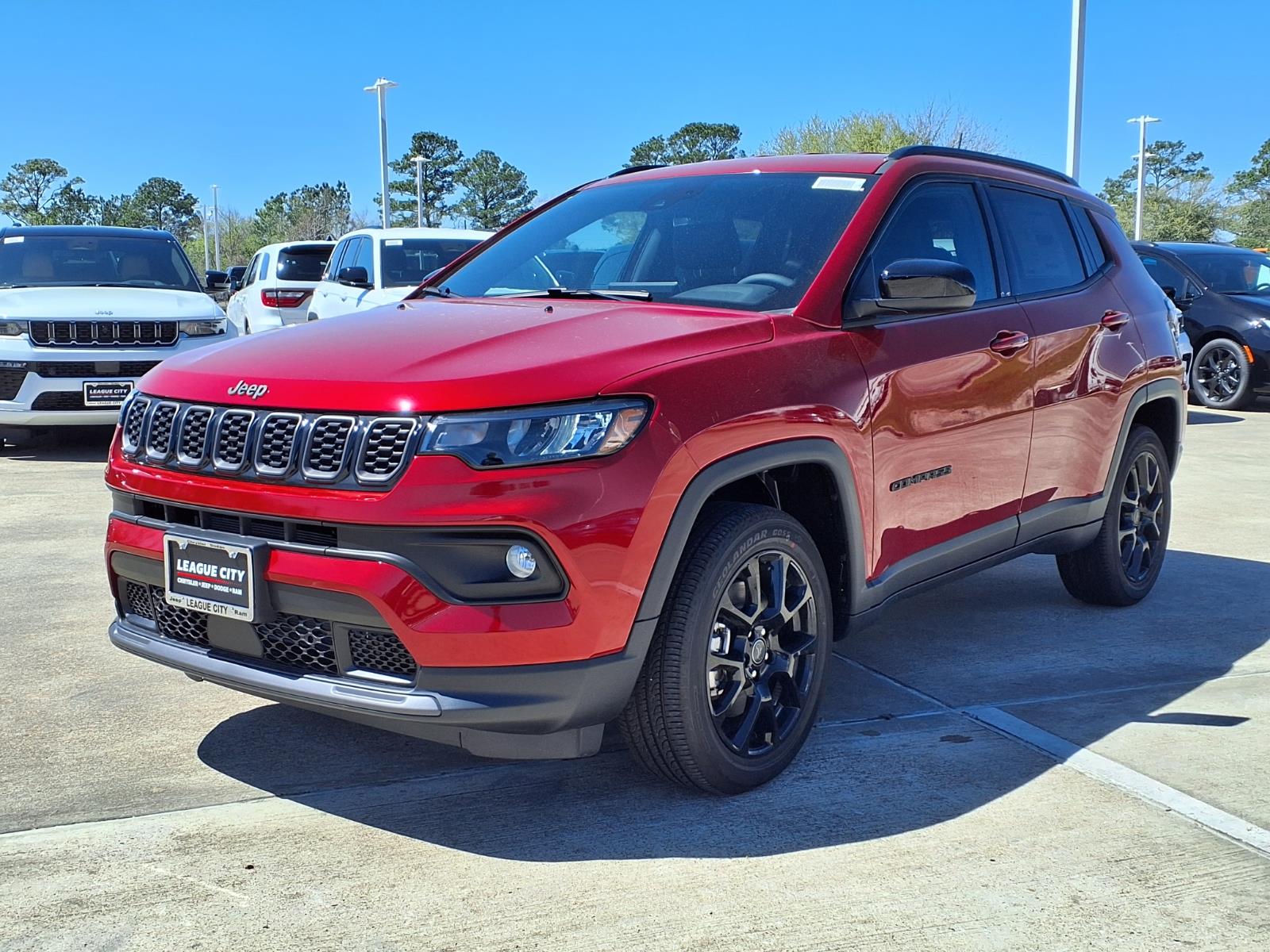 2026 Jeep Compass Latitude Red at League City CDJR