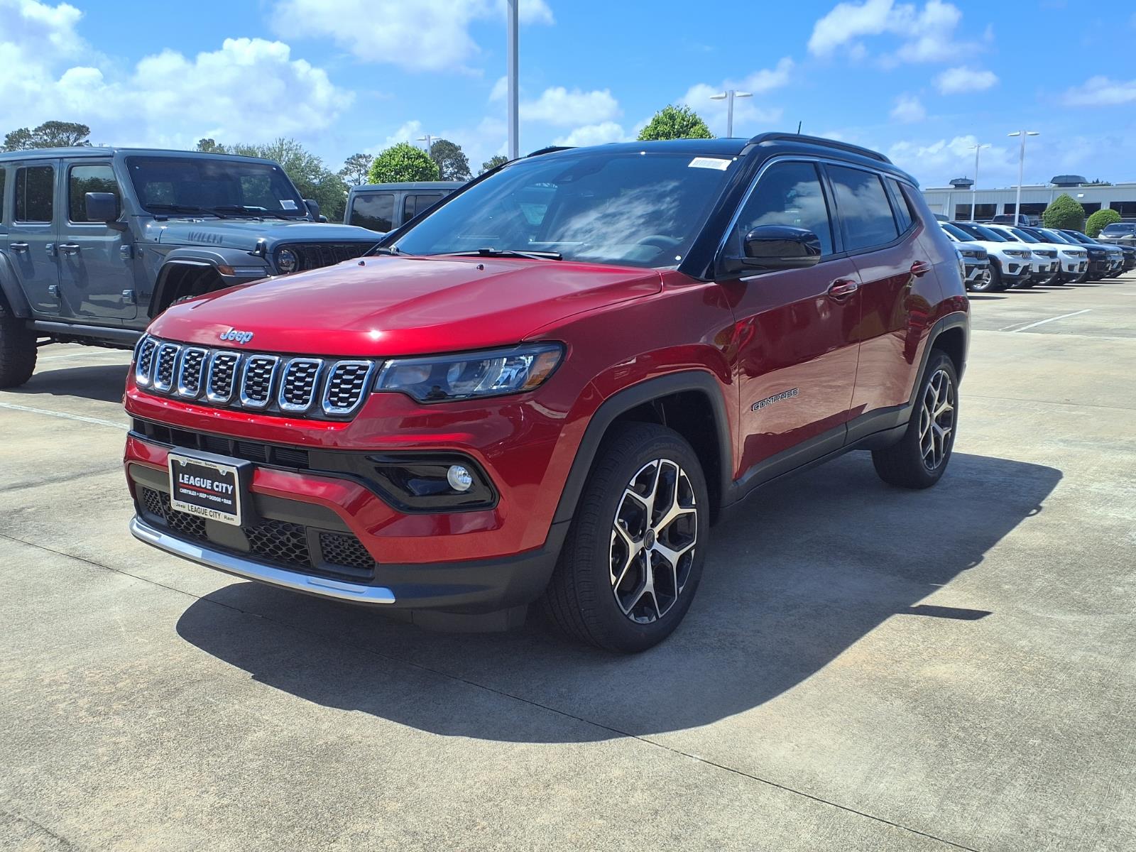 2026 Jeep Compass Limited Red at League City CDJR