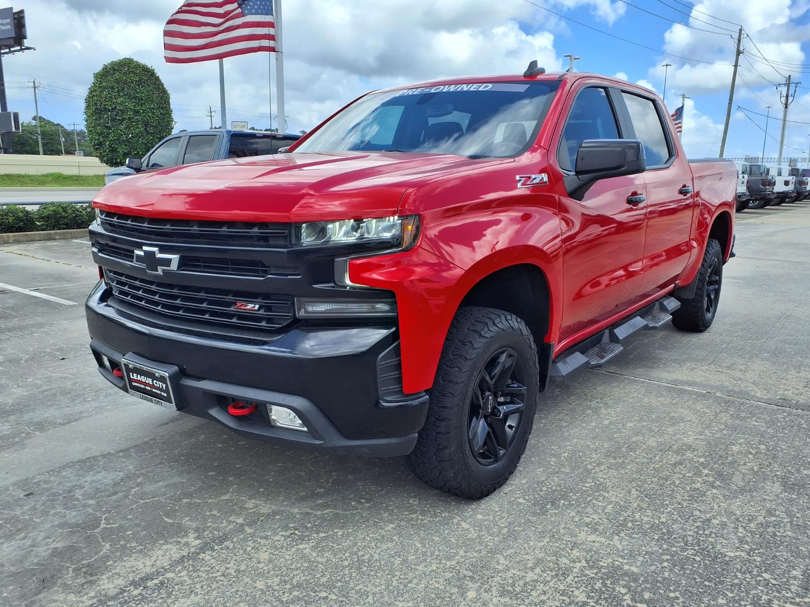 2020 Chevrolet Silverado 1500 LT Trail Boss Red Hot at League City CDJR