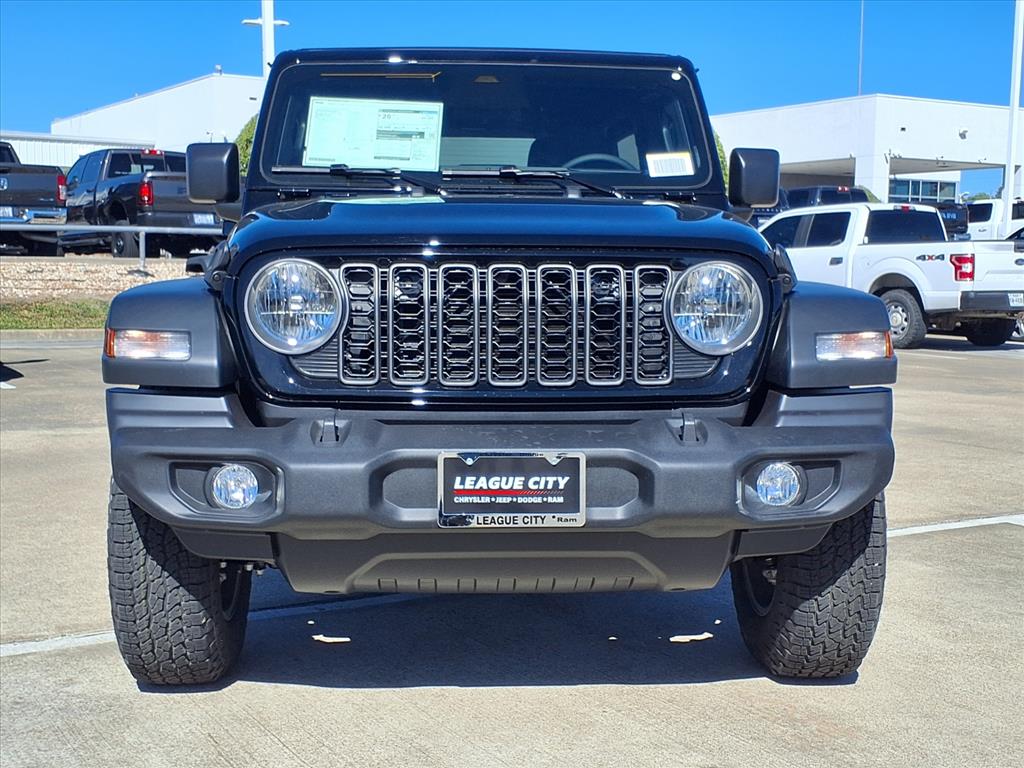 2026 Jeep Wrangler Sport Black Clearcoat at League City CDJR