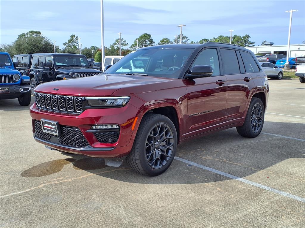 2025 Jeep Grand Cherokee Summit Velvet Red at League City CDJR