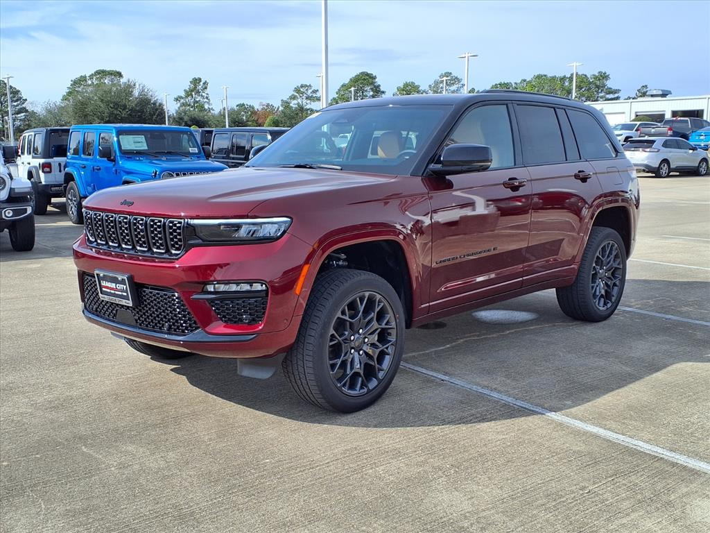 2025 Jeep Grand Cherokee Summit Velvet Red at League City CDJR