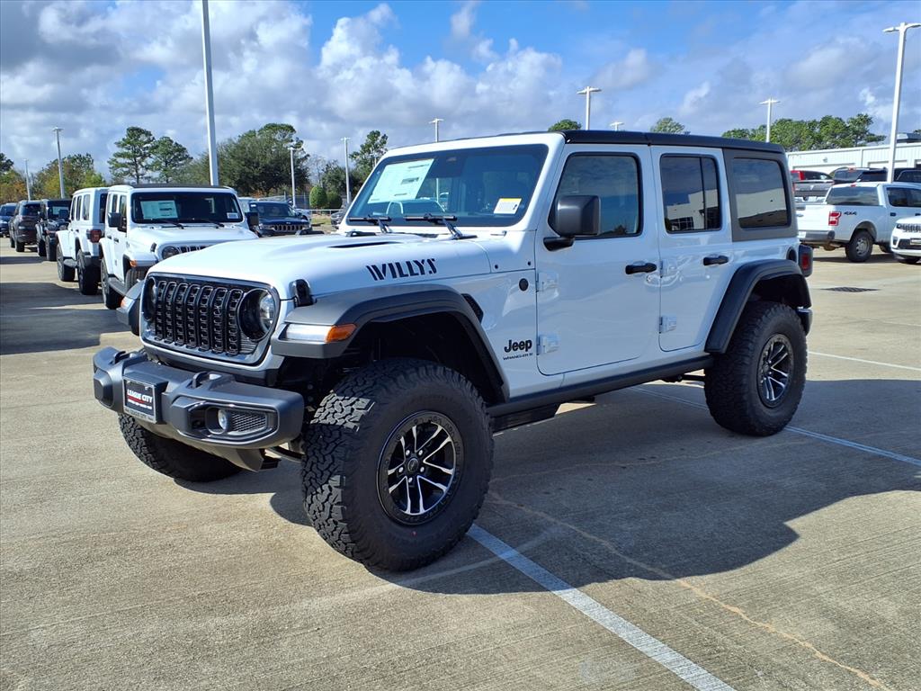 2026 Jeep Wrangler Sport Bright White Clearcoat at League City CDJR