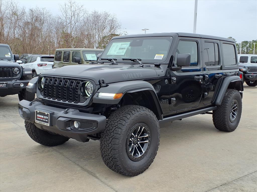 2026 Jeep Wrangler Sport Black Clearcoat at League City CDJR