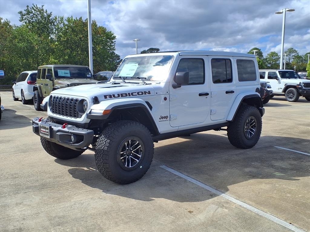 2026 Jeep Wrangler Rubicon Bright White Clearcoat at League City CDJR