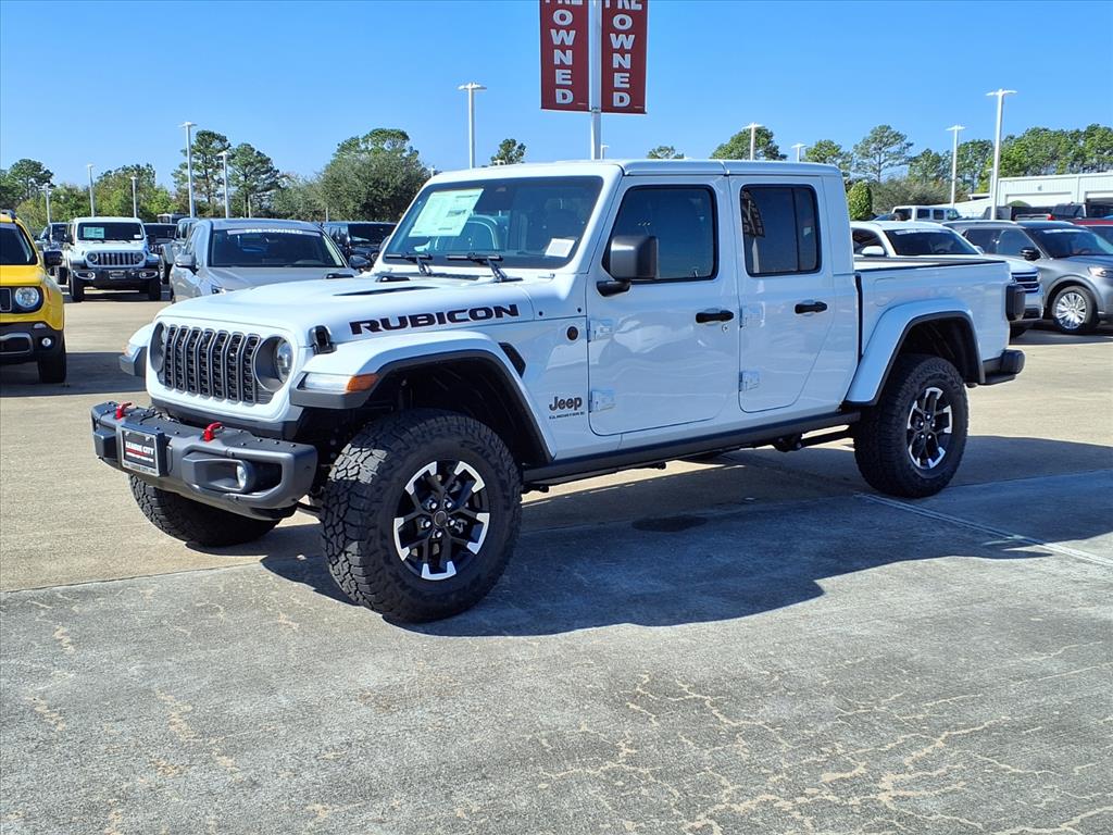 2026 Jeep Gladiator Rubicon Bright White Clearcoat at League City CDJR