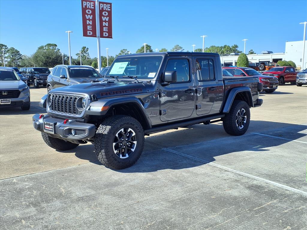2026 Jeep Gladiator Rubicon Granite Crystal Clearcoat Metallic at League City CDJR