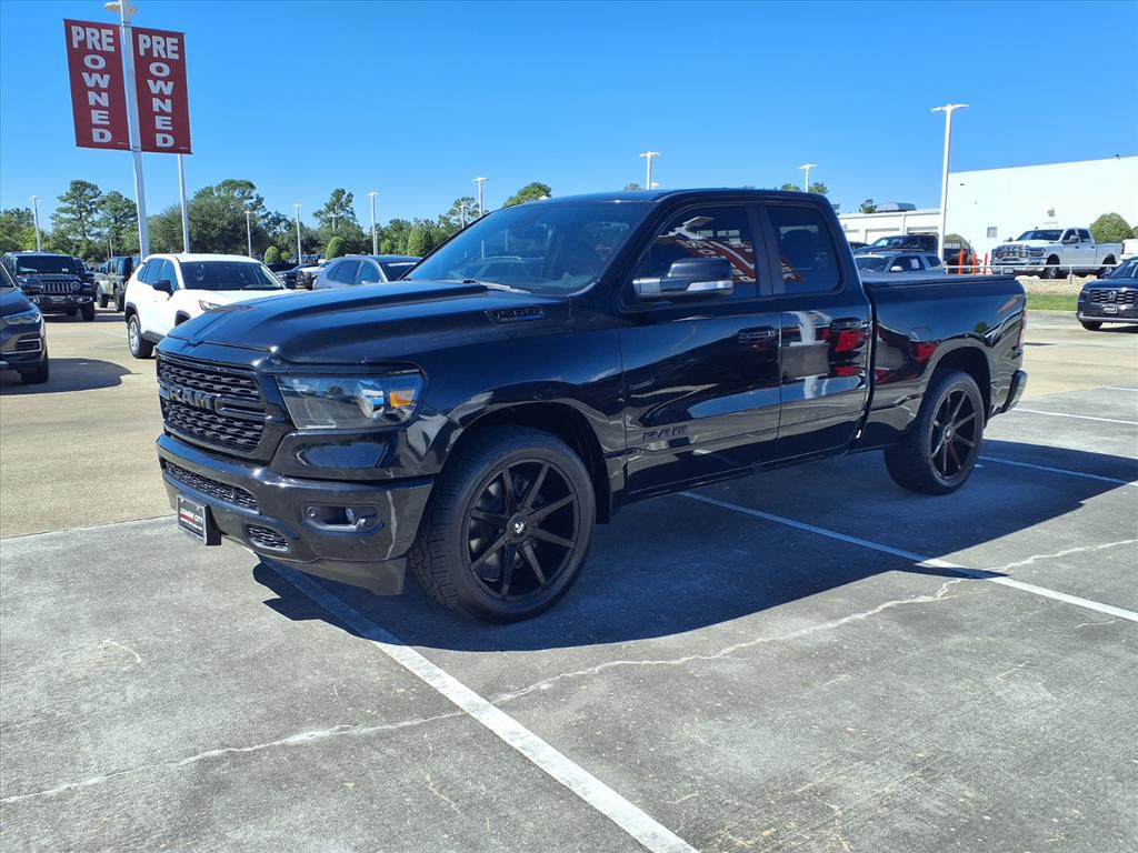 2022 RAM 1500 Big Horn/Lone Star Diamond Black Crystal Pearlcoat at League City CDJR