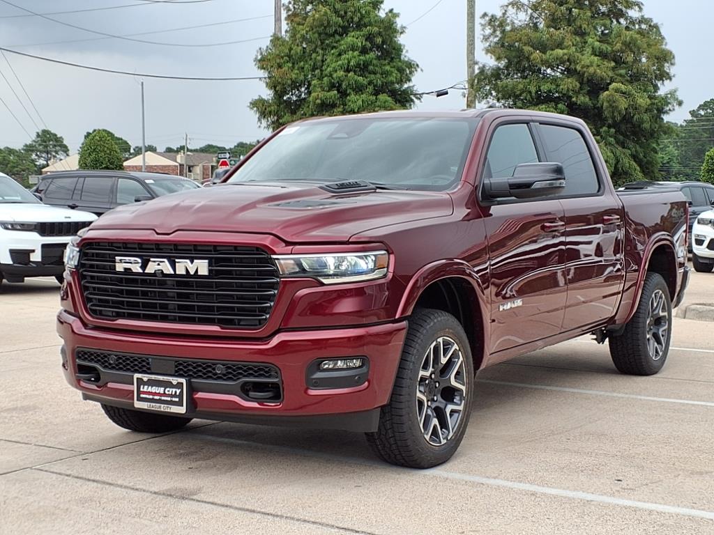 2026 RAM 1500 Laramie Delmonico Red Pearl at League City CDJR
