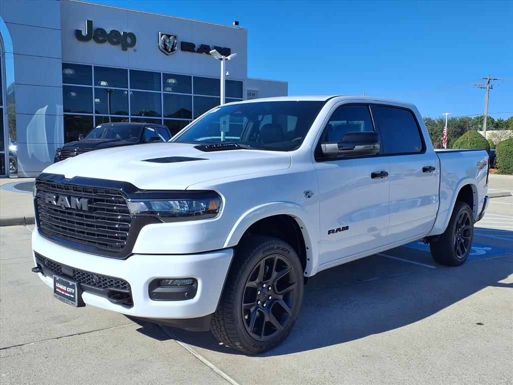 2026 RAM 1500 Laramie Bright White Clearcoat at League City CDJR