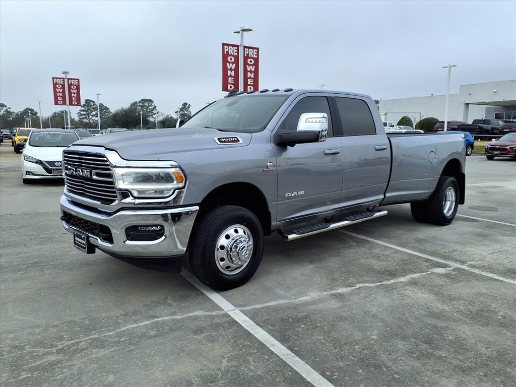 2024 RAM 3500 Laramie Billet Silver Metallic Clearcoat at League City CDJR