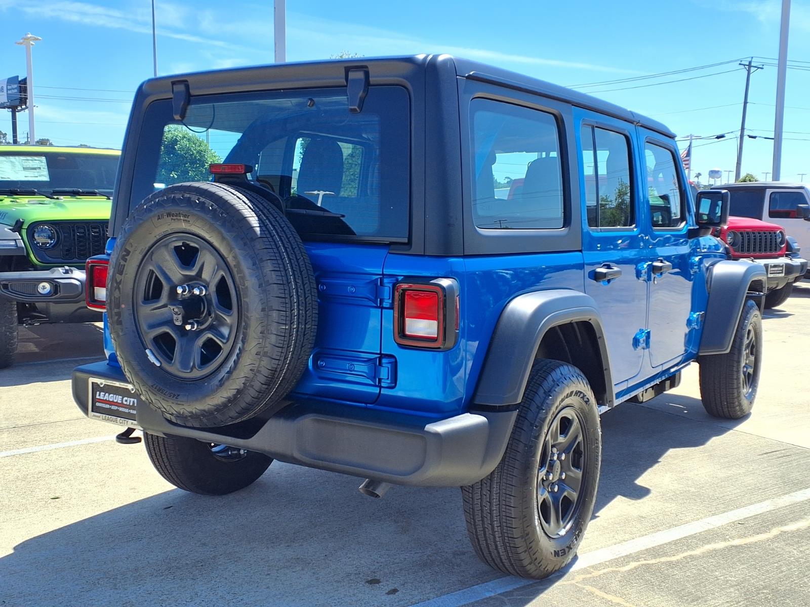 2026 Jeep Wrangler Sport Blue at League City CDJR