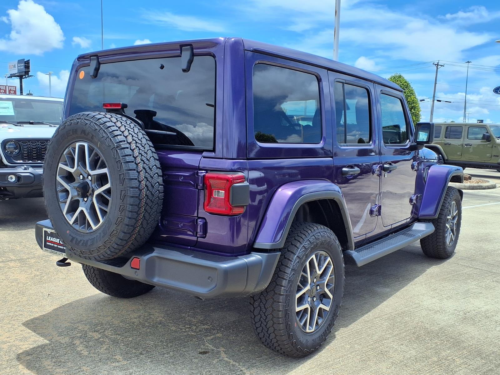 2026 Jeep Wrangler Sahara Purple at League City CDJR